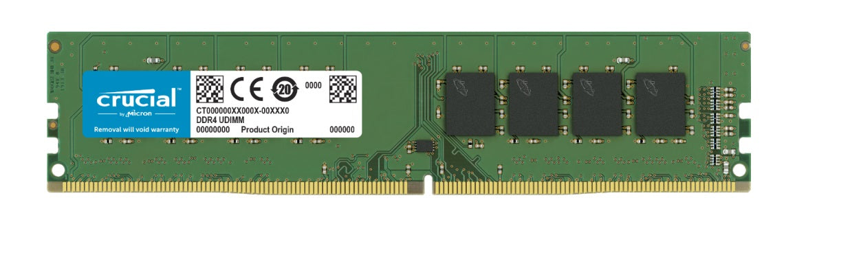 Crucial 8GB (1x8GB) DDR4 UDIMM 3200MHz CL22 Dual Ranked x8 Single Stick Desktop PC Memory RAM Crucial 8GB (1x8GB) DDR4 UDIMM 3200MHz CL22 Dual Ranked x8 Single Stick Desktop PC Memory RAM